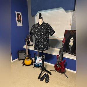 🖤 Hot Topic Woven Shirt ❤️